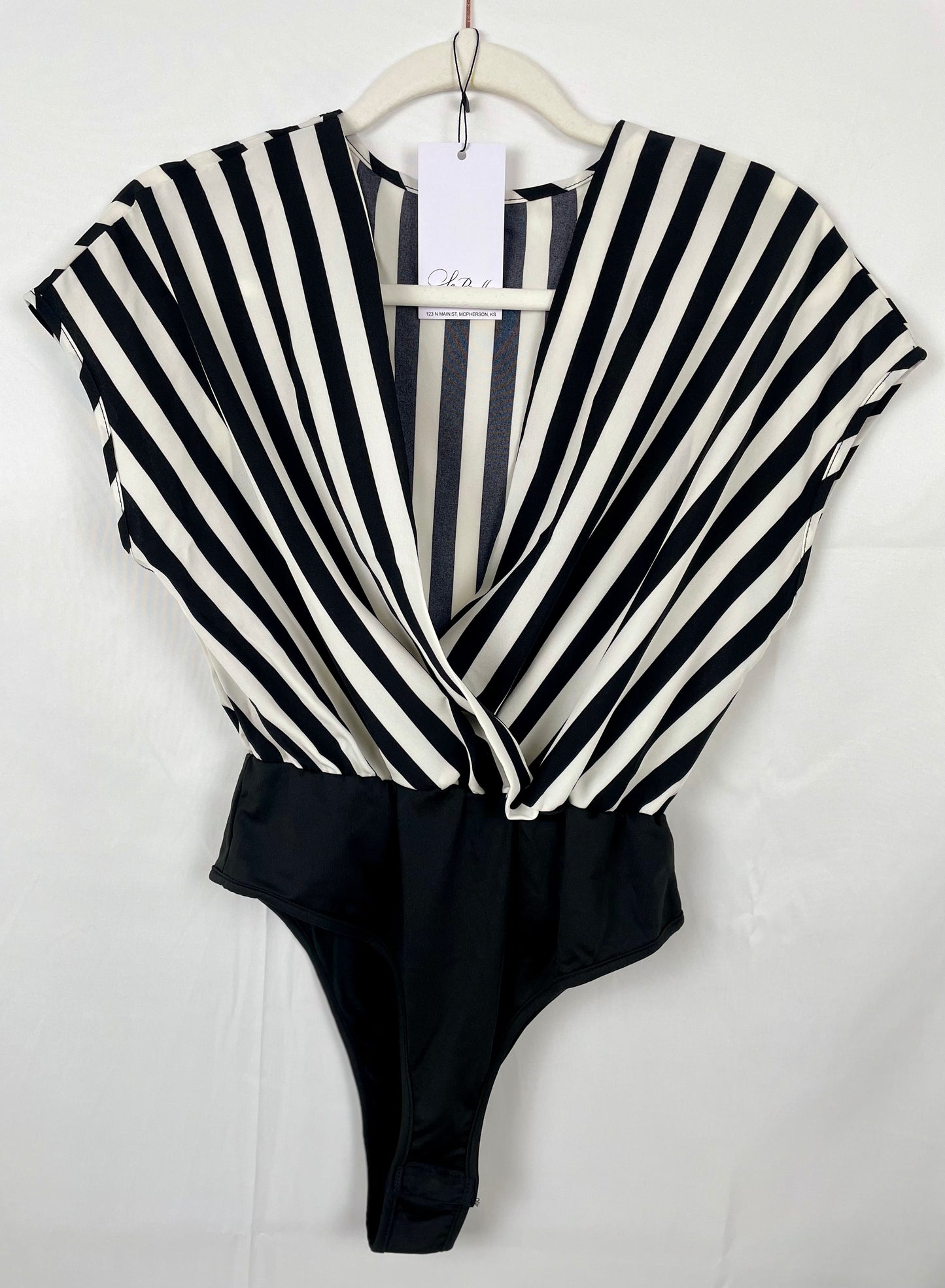 Striped Bodysuit